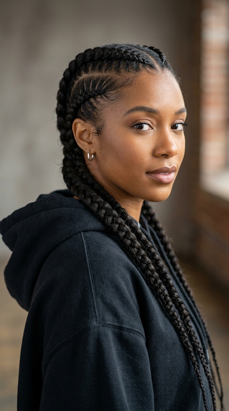 Tight Double Dutch Braids