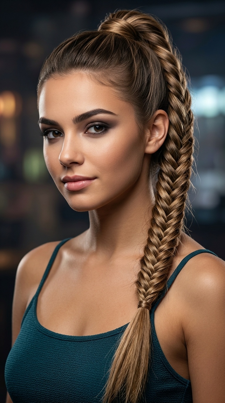 Tight Fishtail Braid