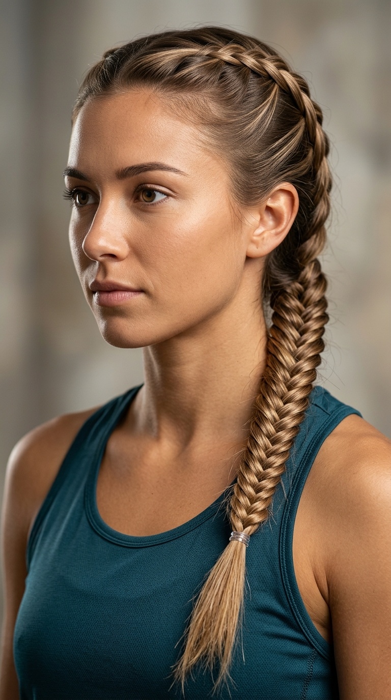 Tight Fishtail Braid