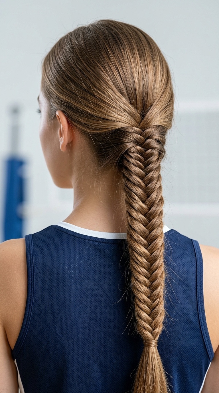 Tight Fishtail Braid