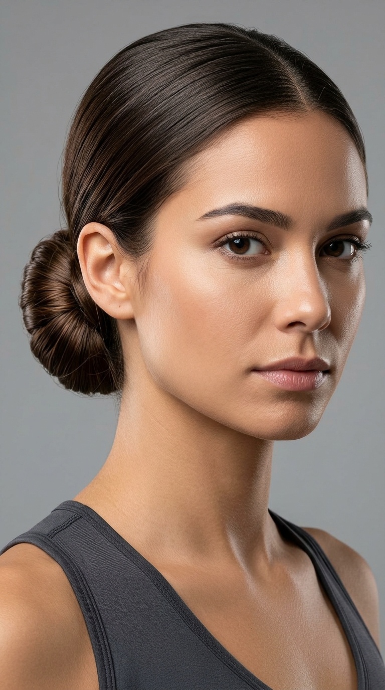Tight Low Chignon
