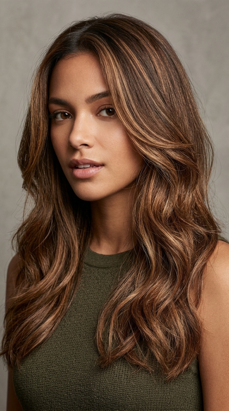 Toffee Swirl Long Layers