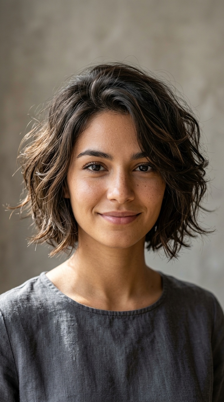 Tousled French Girl Bob