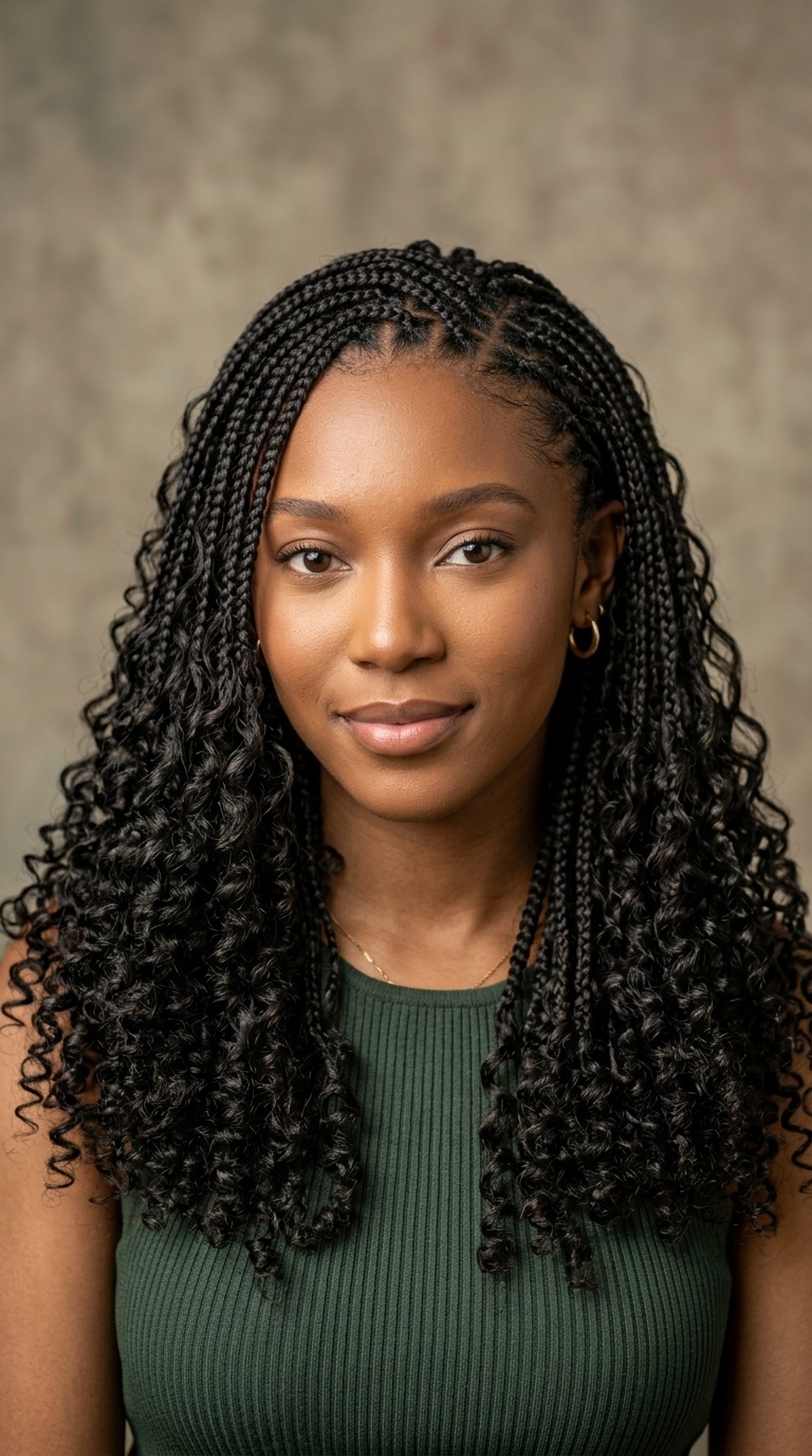 Tree Braids with Curly Ends