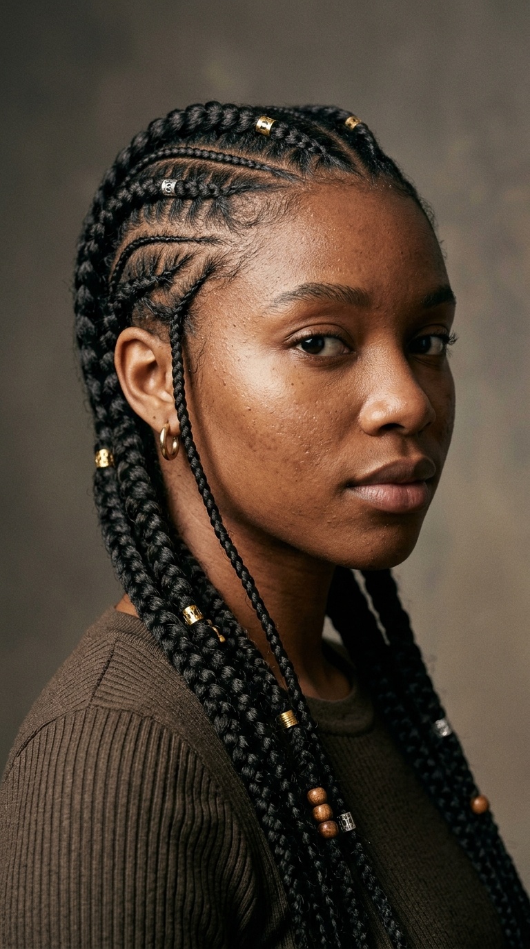 Tribal Feed-in Braids