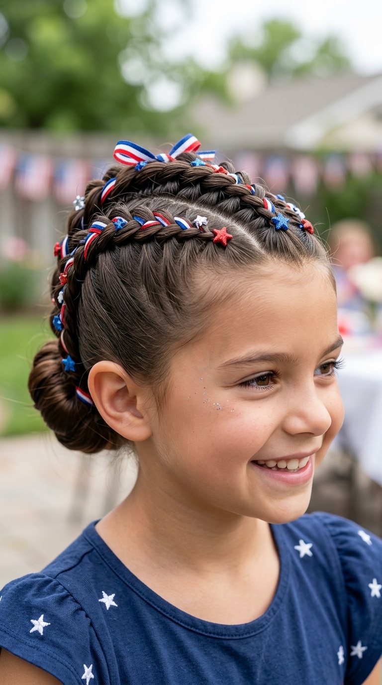 Triple Dutch Braid Mohawk