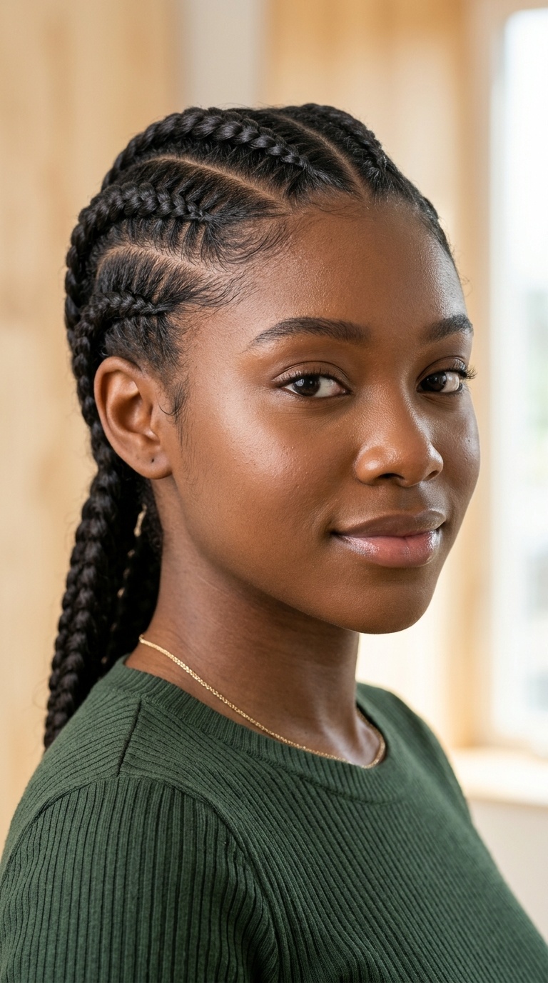 Triple-Strand Feed-in Braids