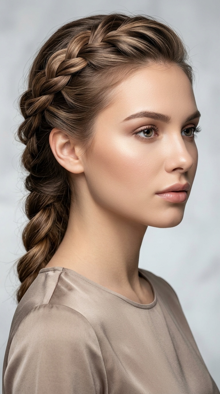 Triple Strand Twisted Pull-Back