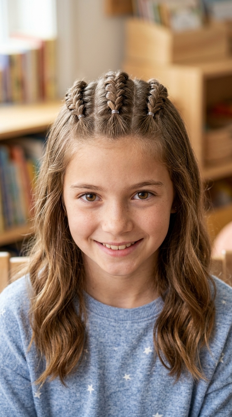 Triple Twist Half-Up