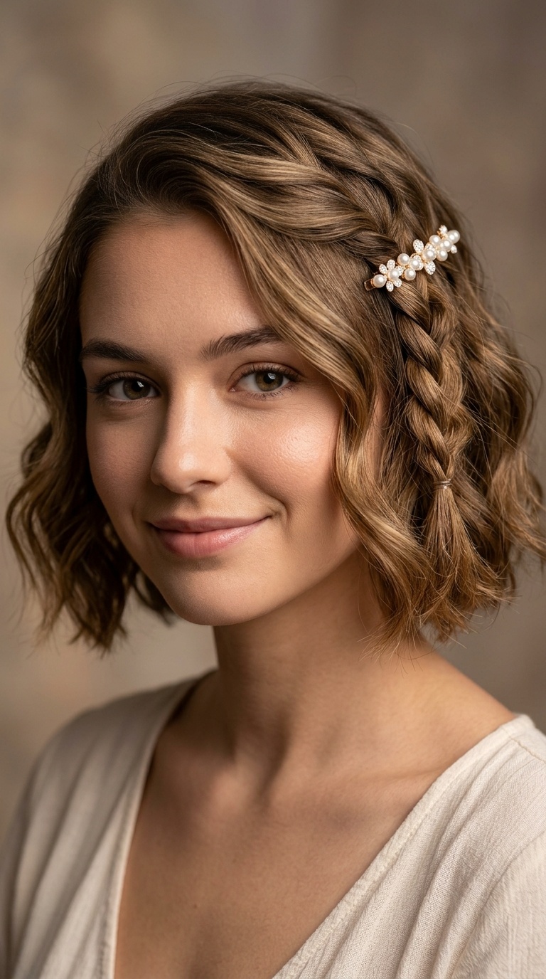 Triple Twist Side Barrette
