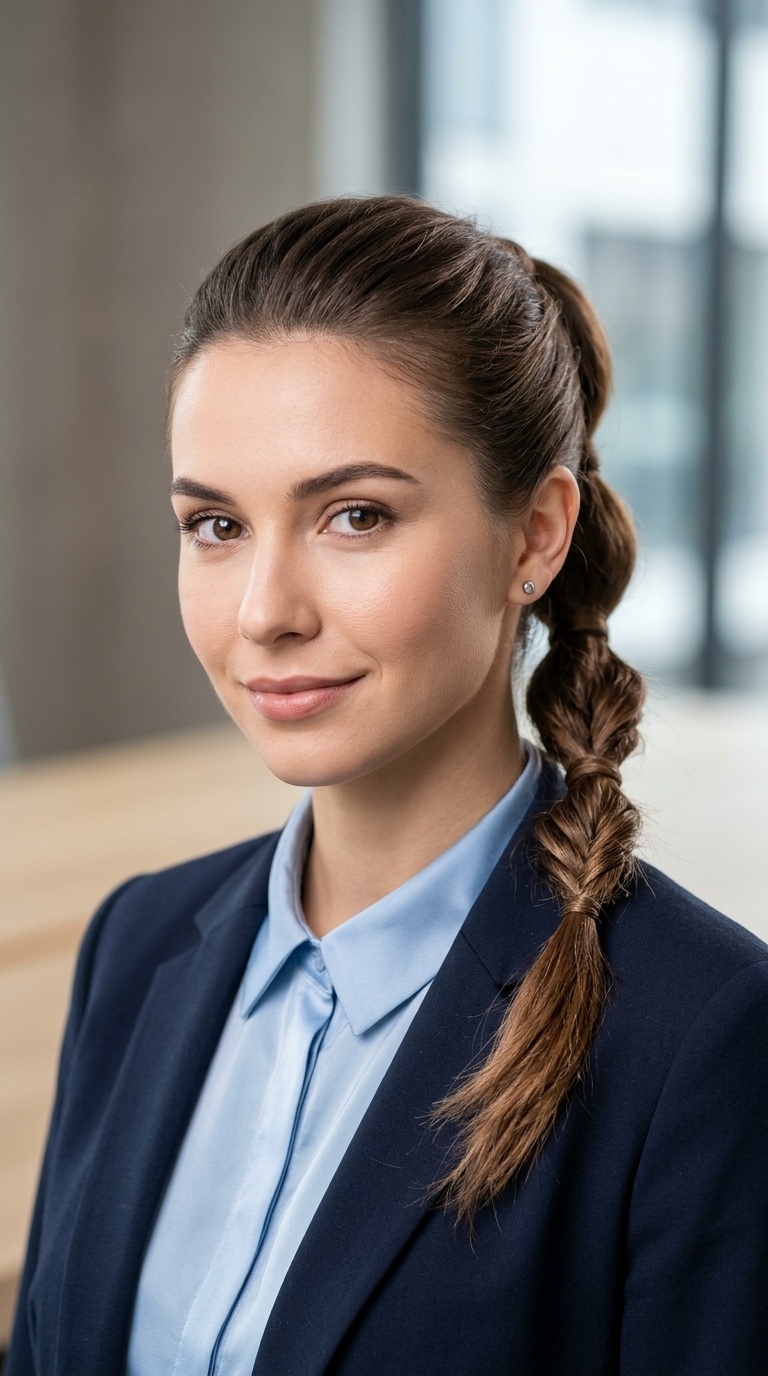 Triple Twisted Ponytail