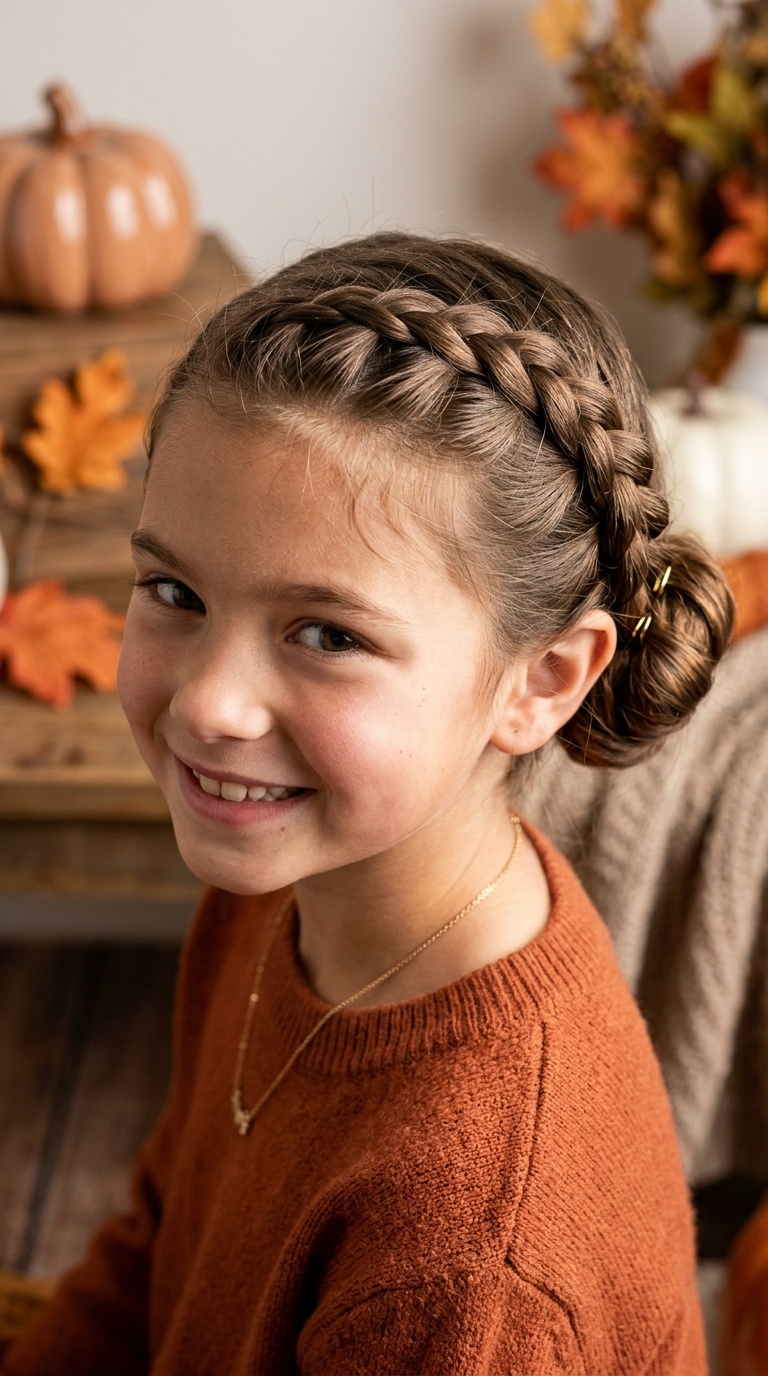 Tucked-In French Braid