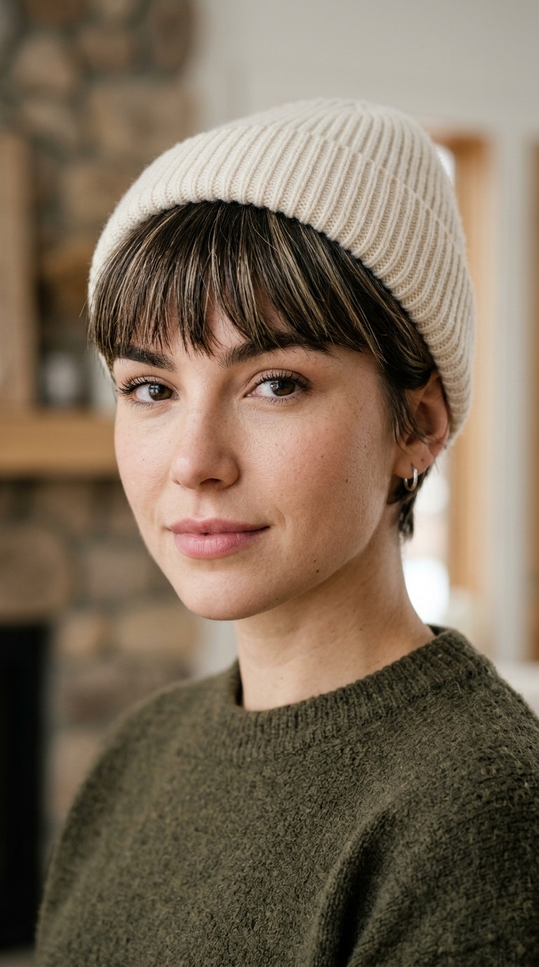 Tucked Sides and Heavy Fringe