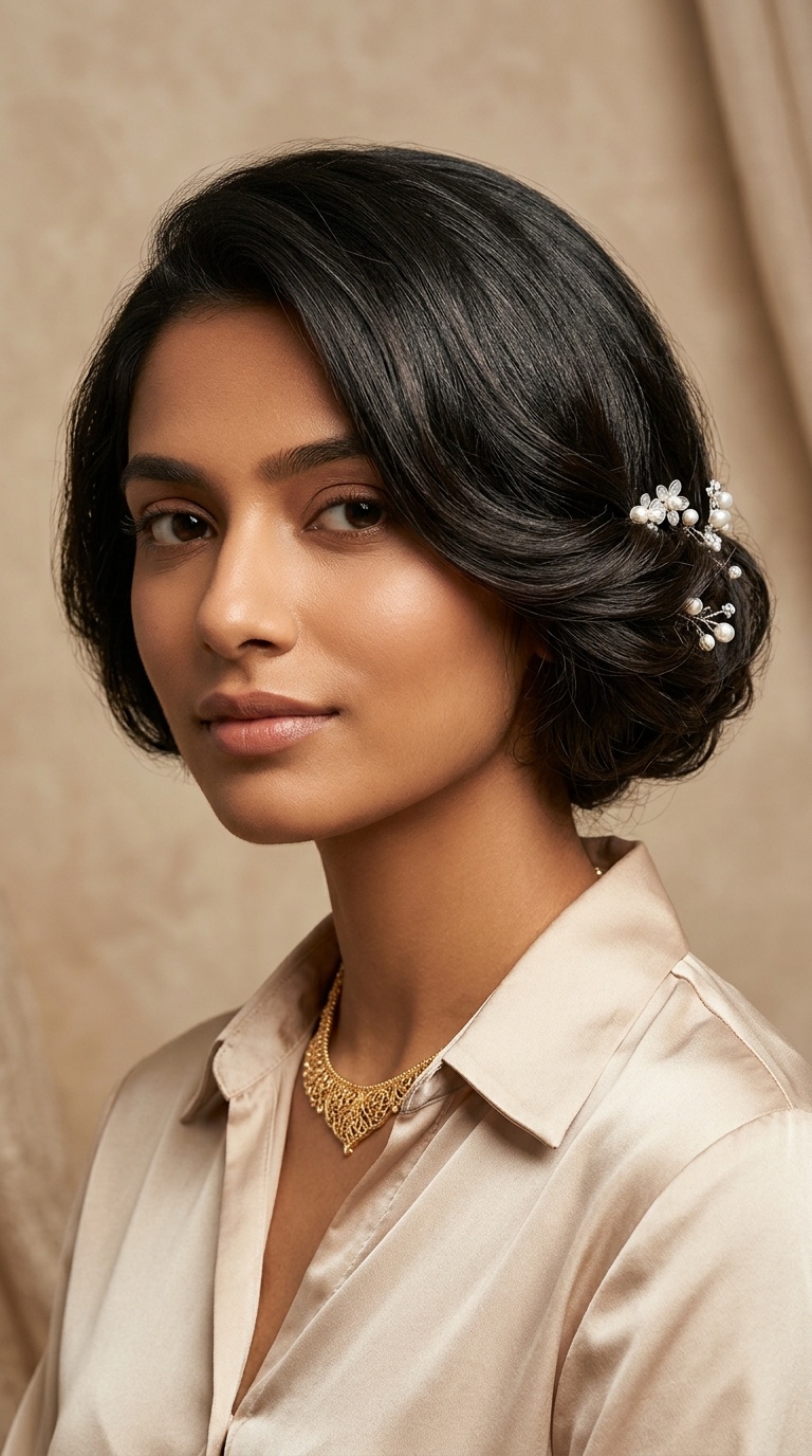 Tucked-Under Faux Bob