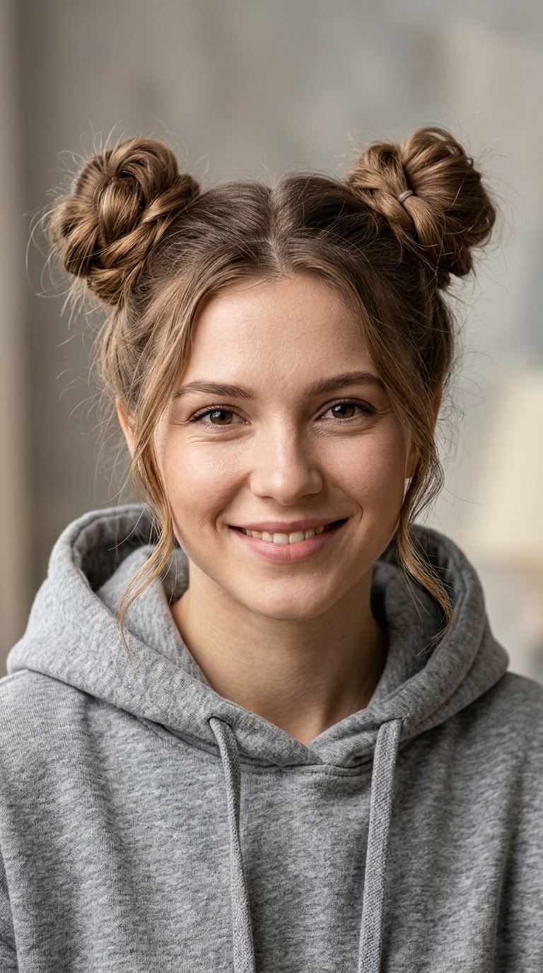 Twin Space Buns