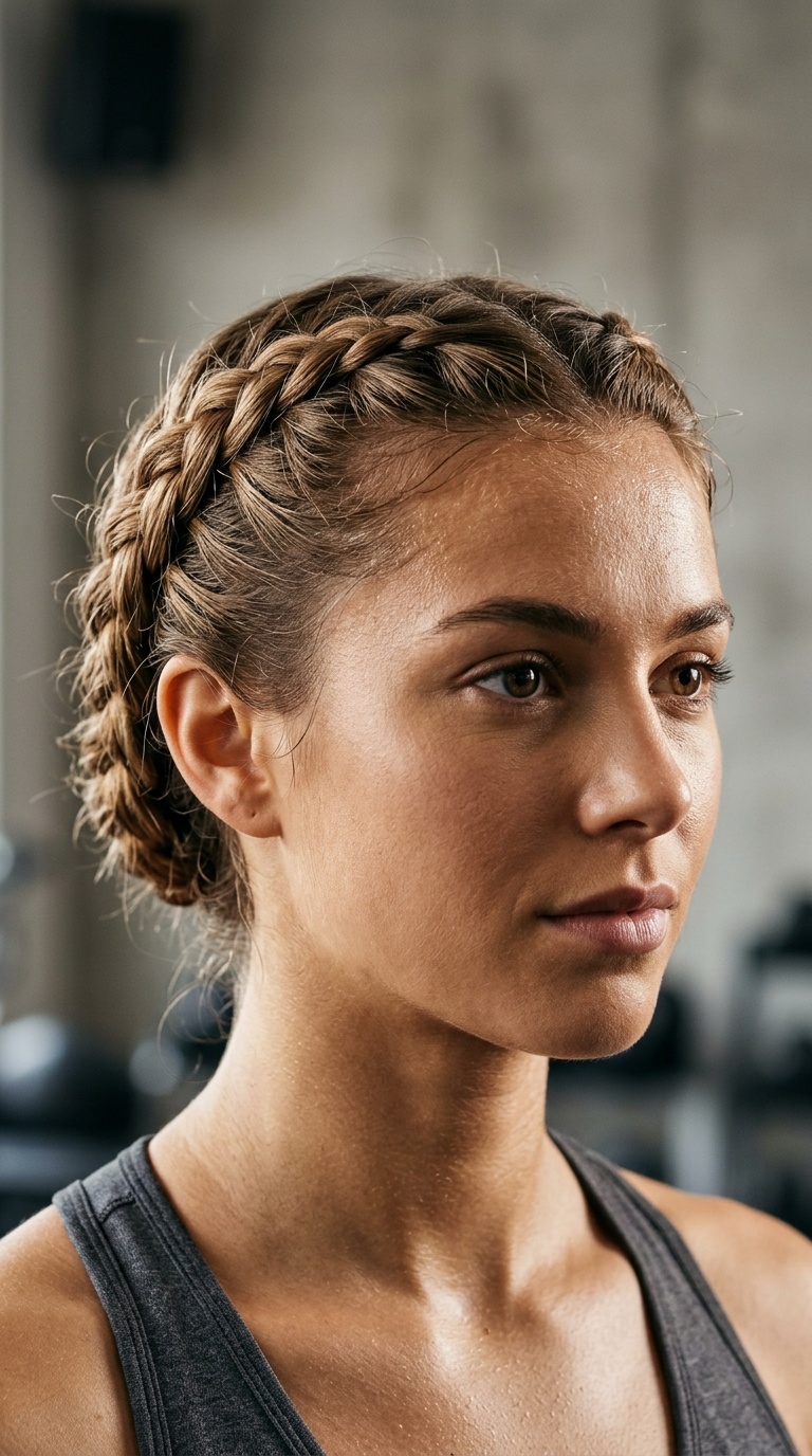 Twisted Crown Braid