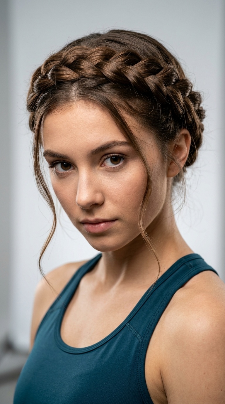 Twisted Crown Braid