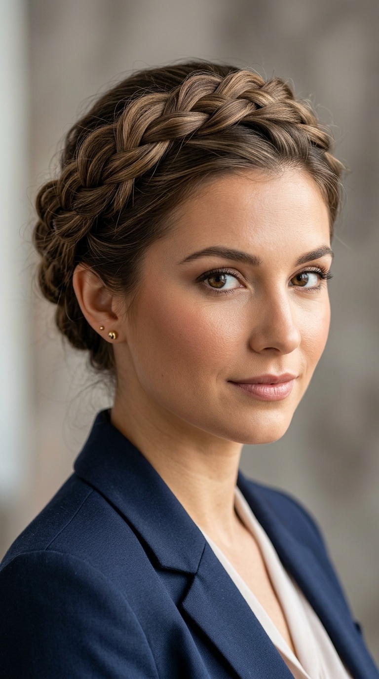 Twisted Crown Up-Do
