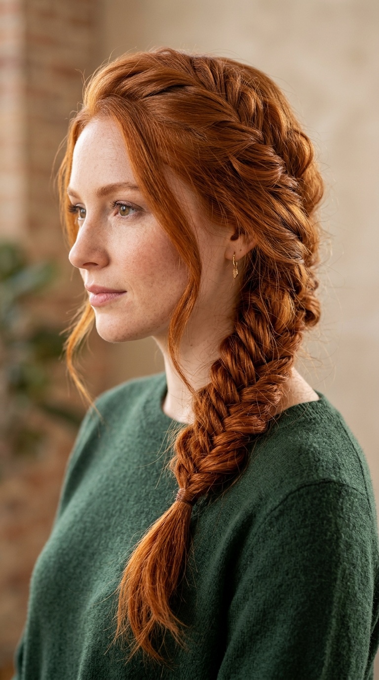 Twisted Fishtail Braid