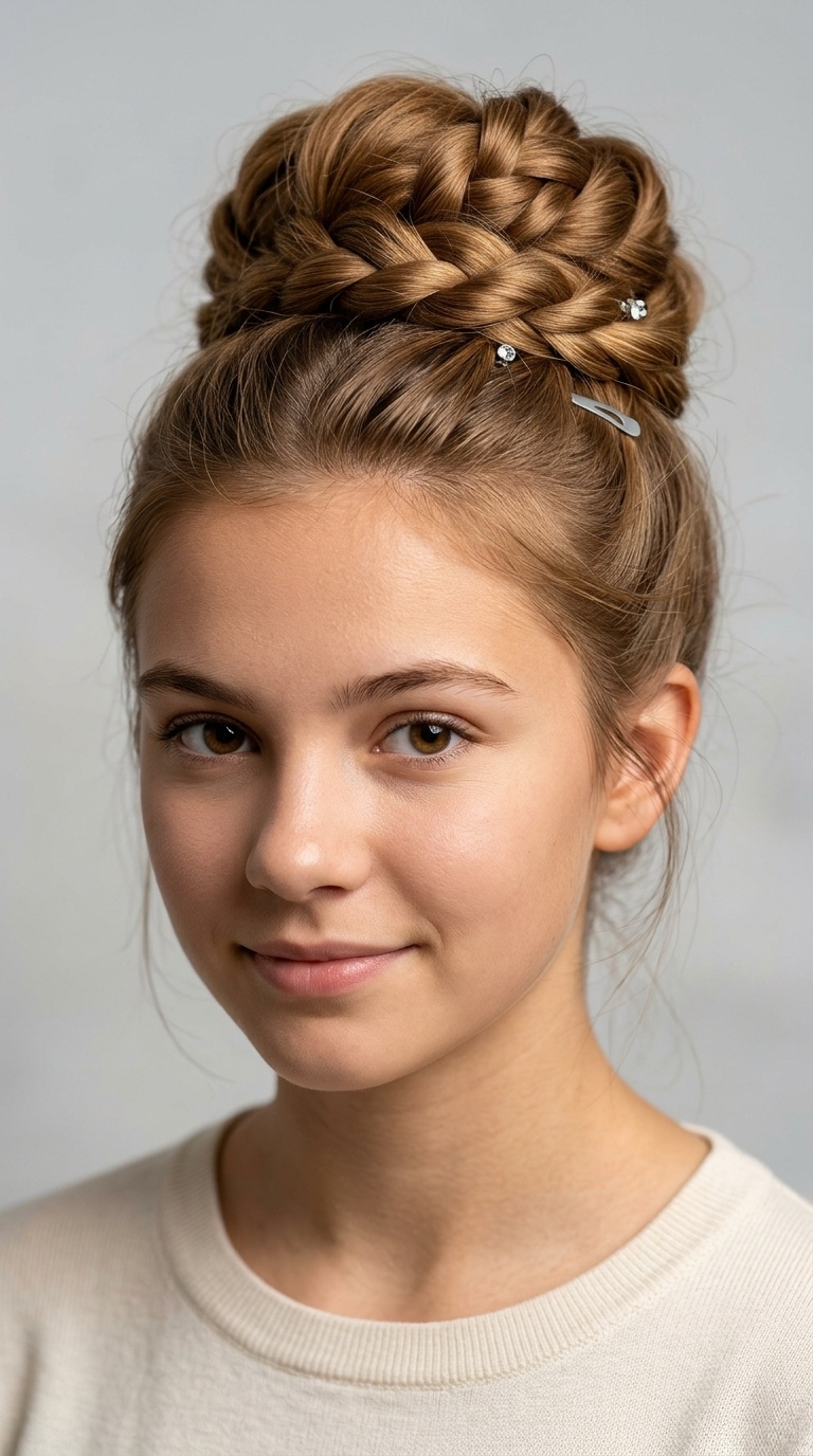 Twisted French Rope Bun