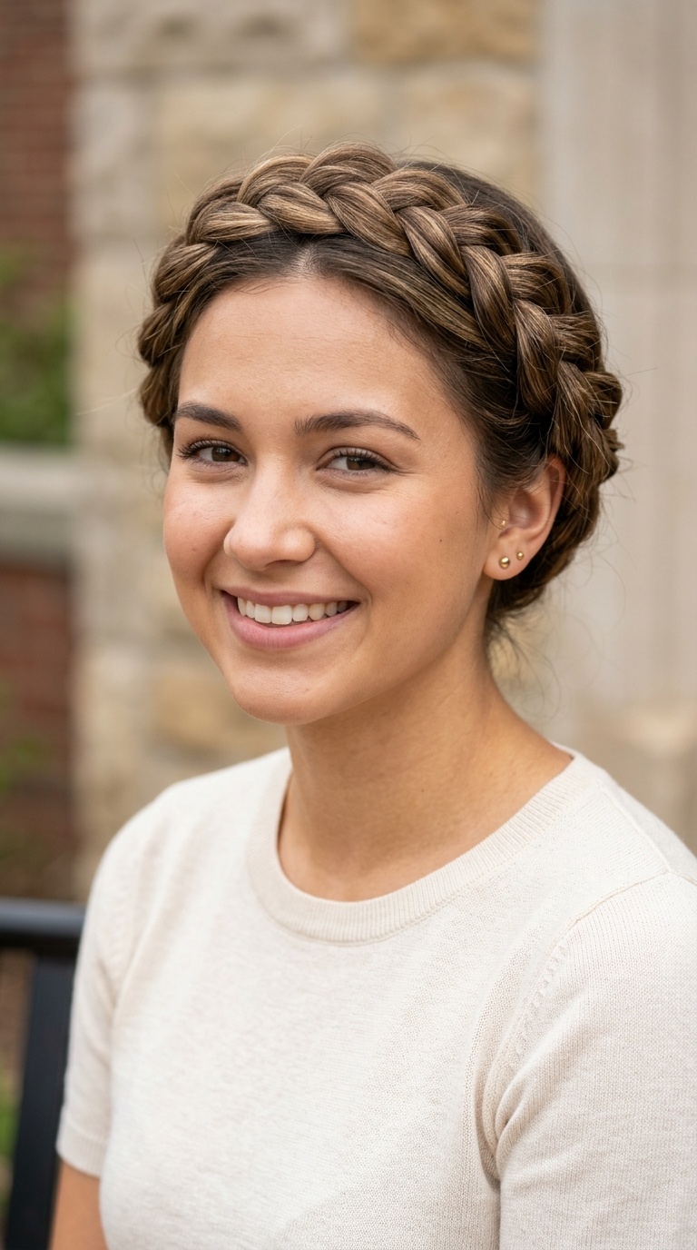 Twisted Halo Braid
