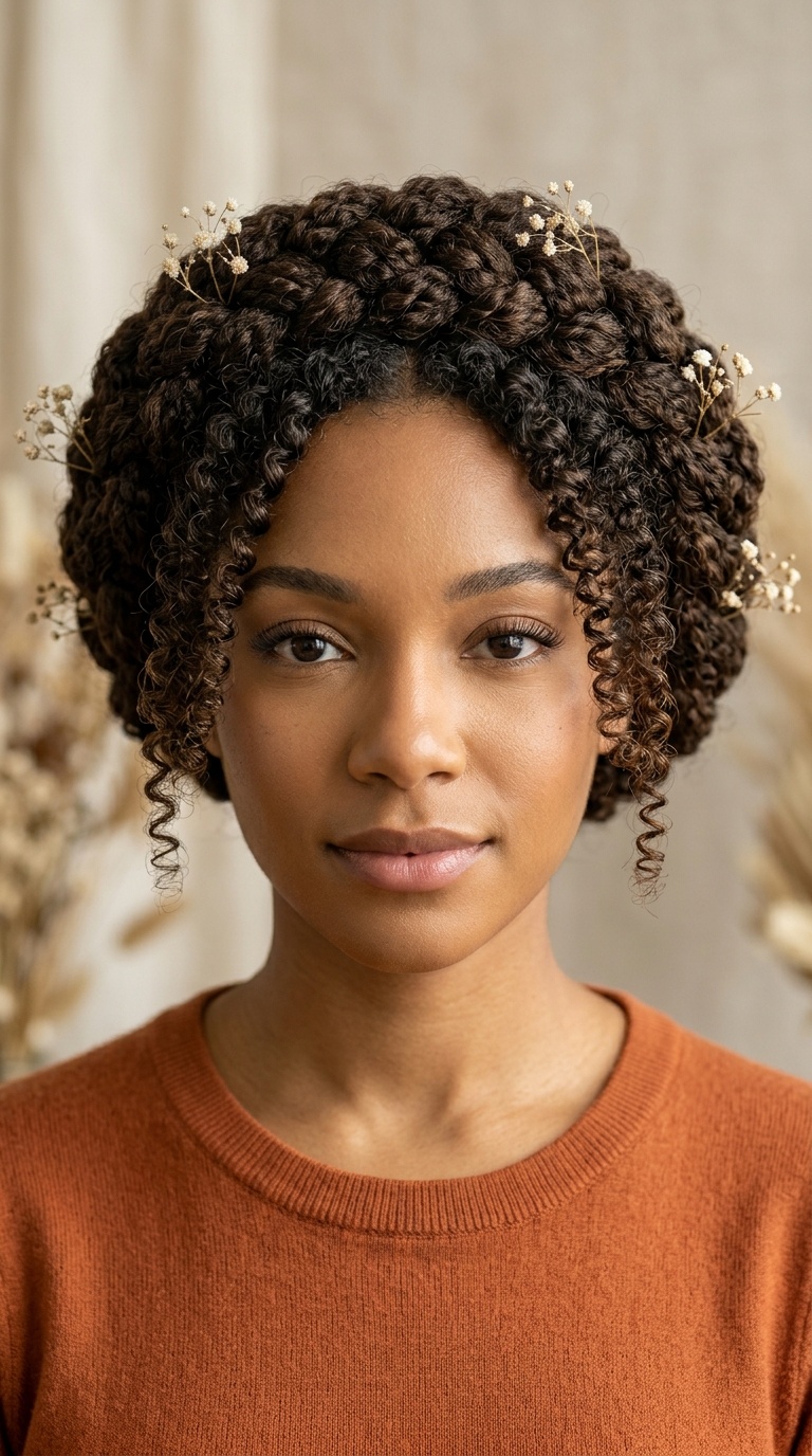 Twisted Halo Braid