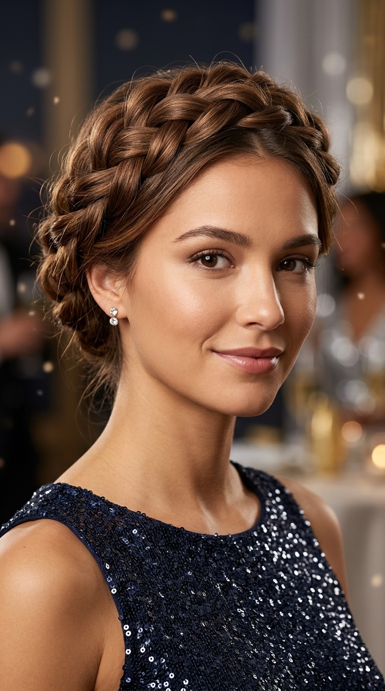 Twisted Halo Updo