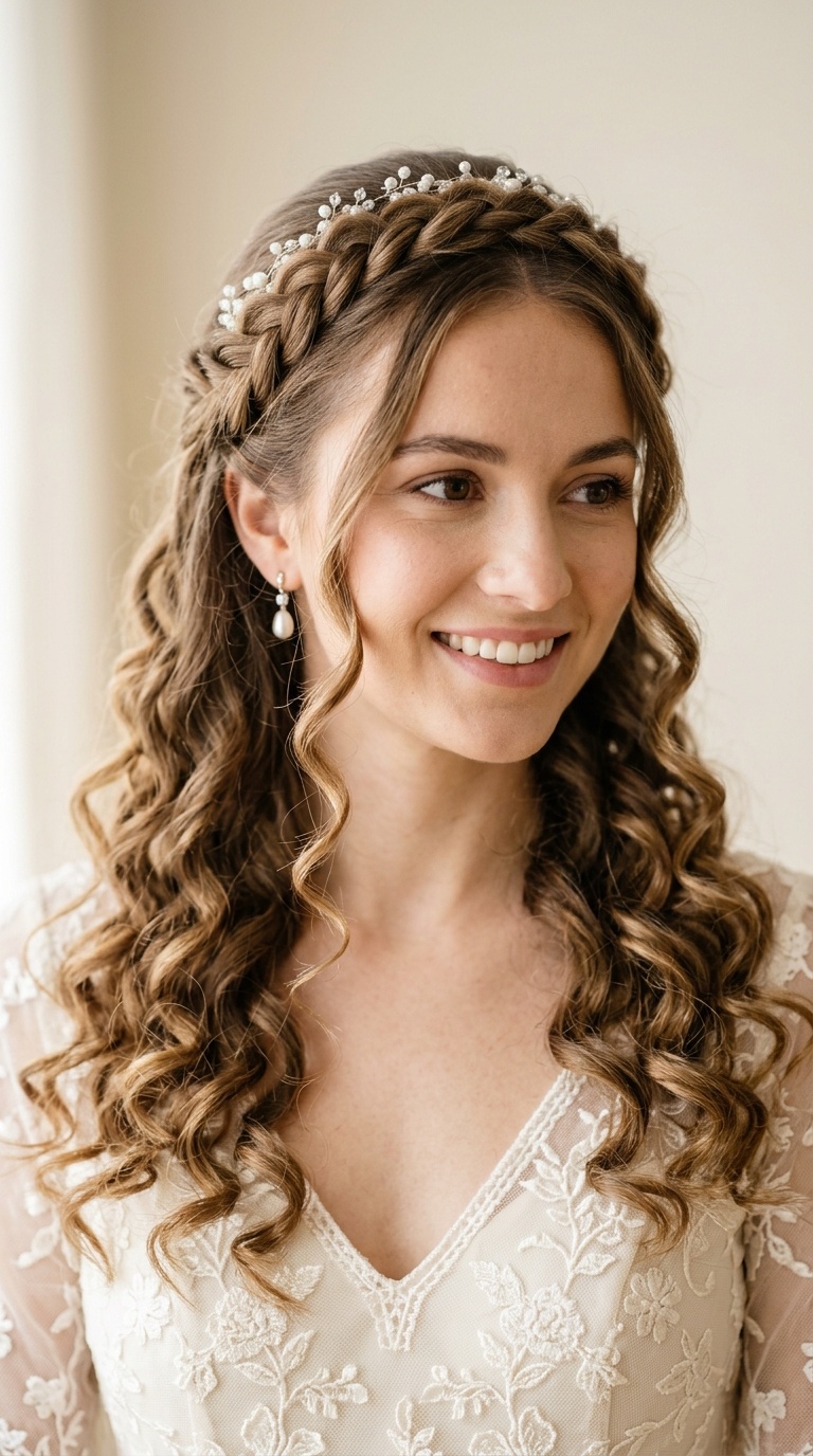 Twisted Halo with Soft Ringlets