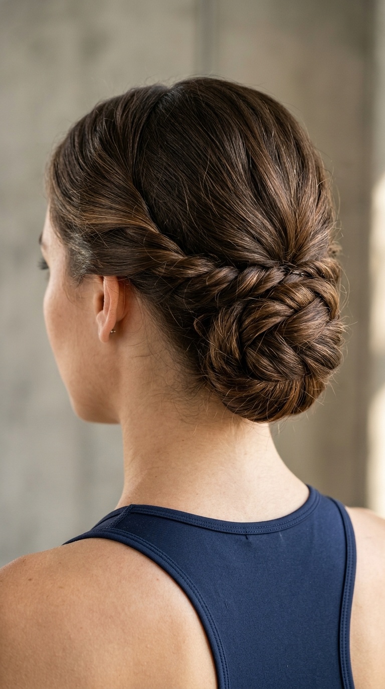 Twisted Low Chignon