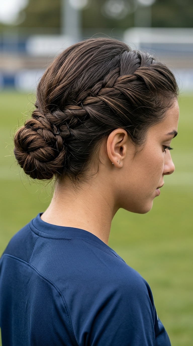 Twisted Low Chignon