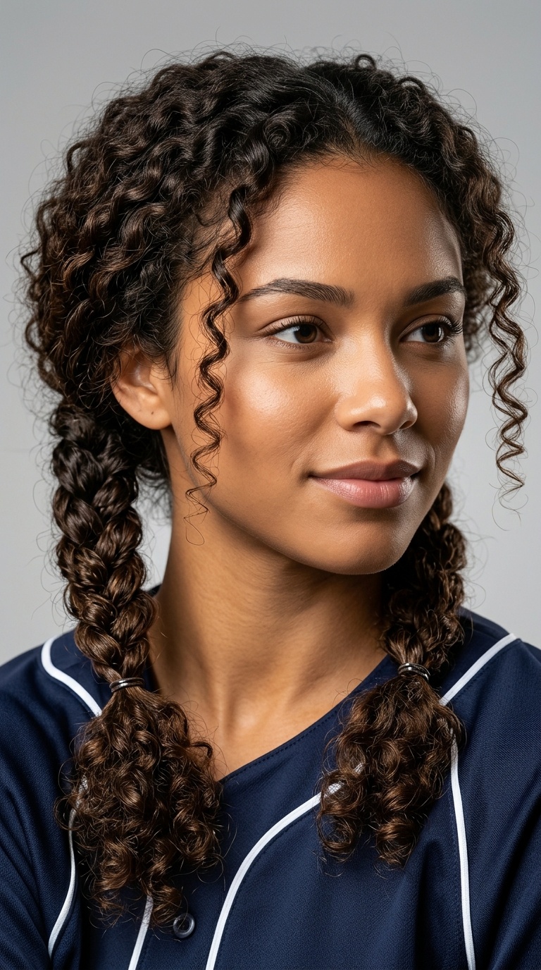 Twisted Low Pigtails