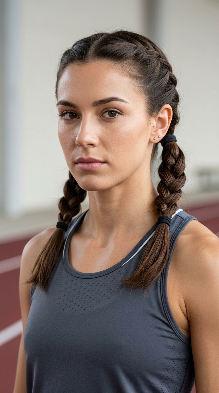 Twisted Low Pigtails