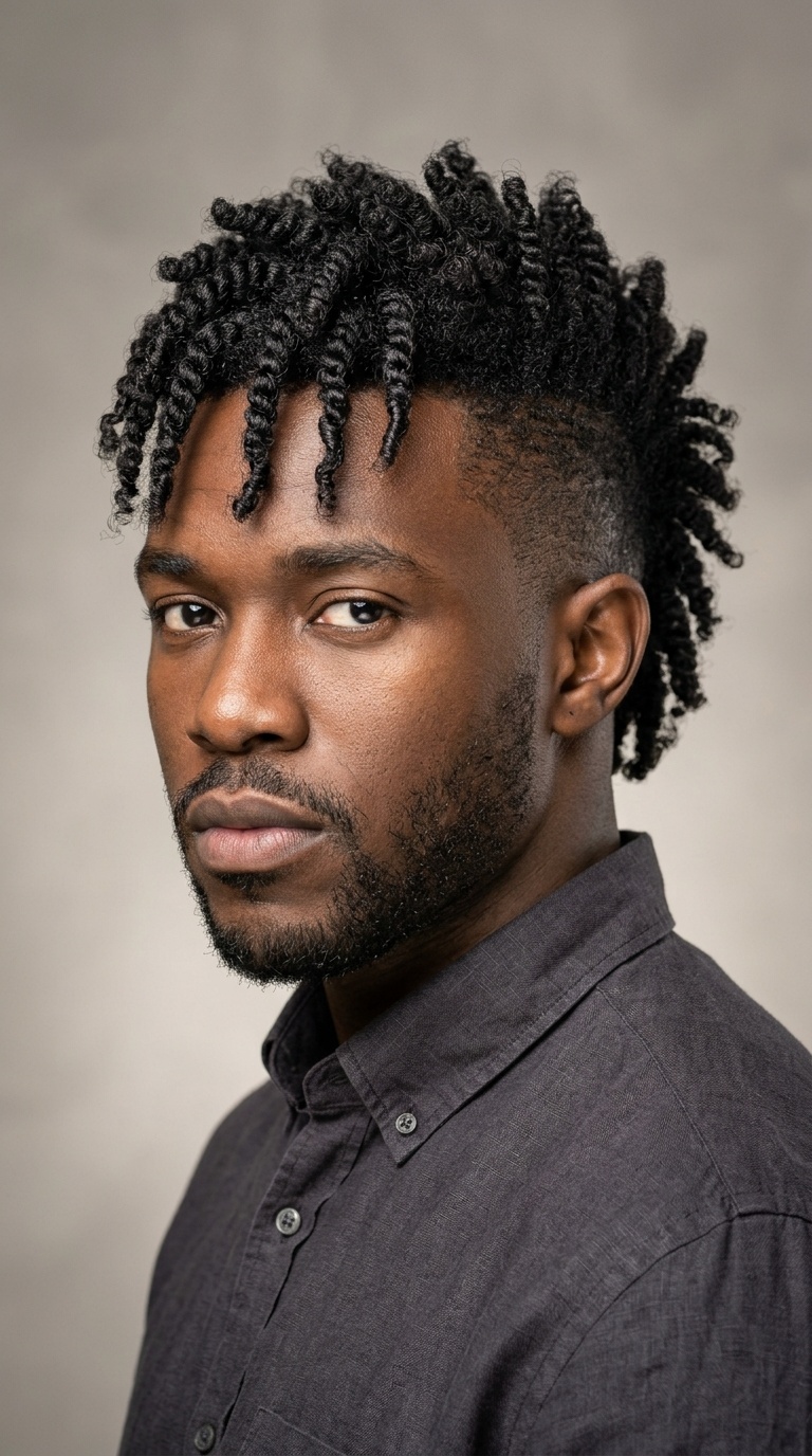 Twisted Mohawk (Frohawk)