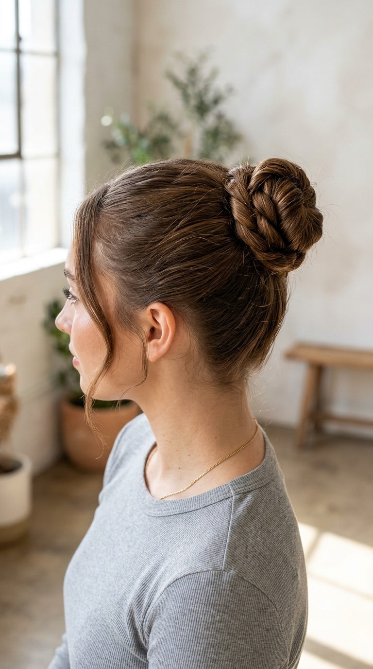 Twisted Rope Bun