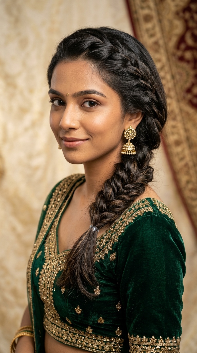 Twisted Side Braid