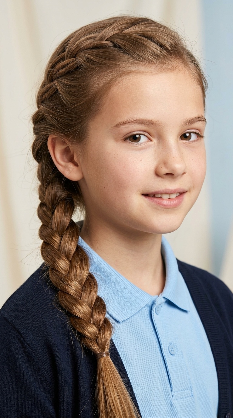 Twisted Side Braid