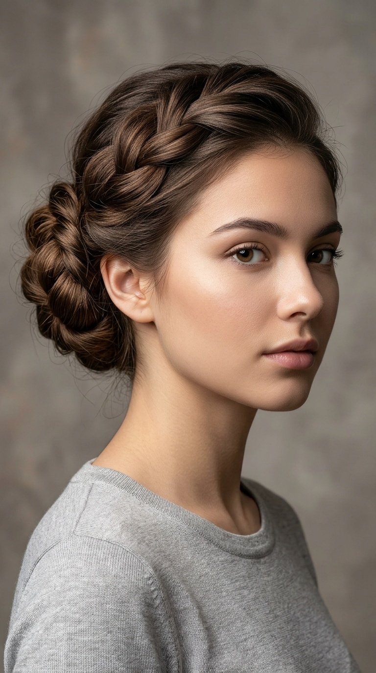 Twisted Side Bun