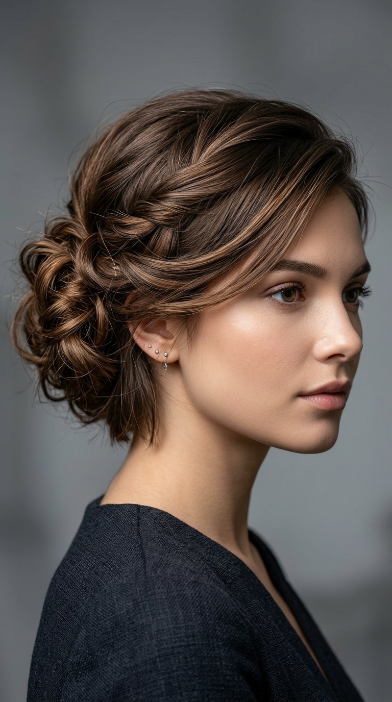 Twisted Side Chignon