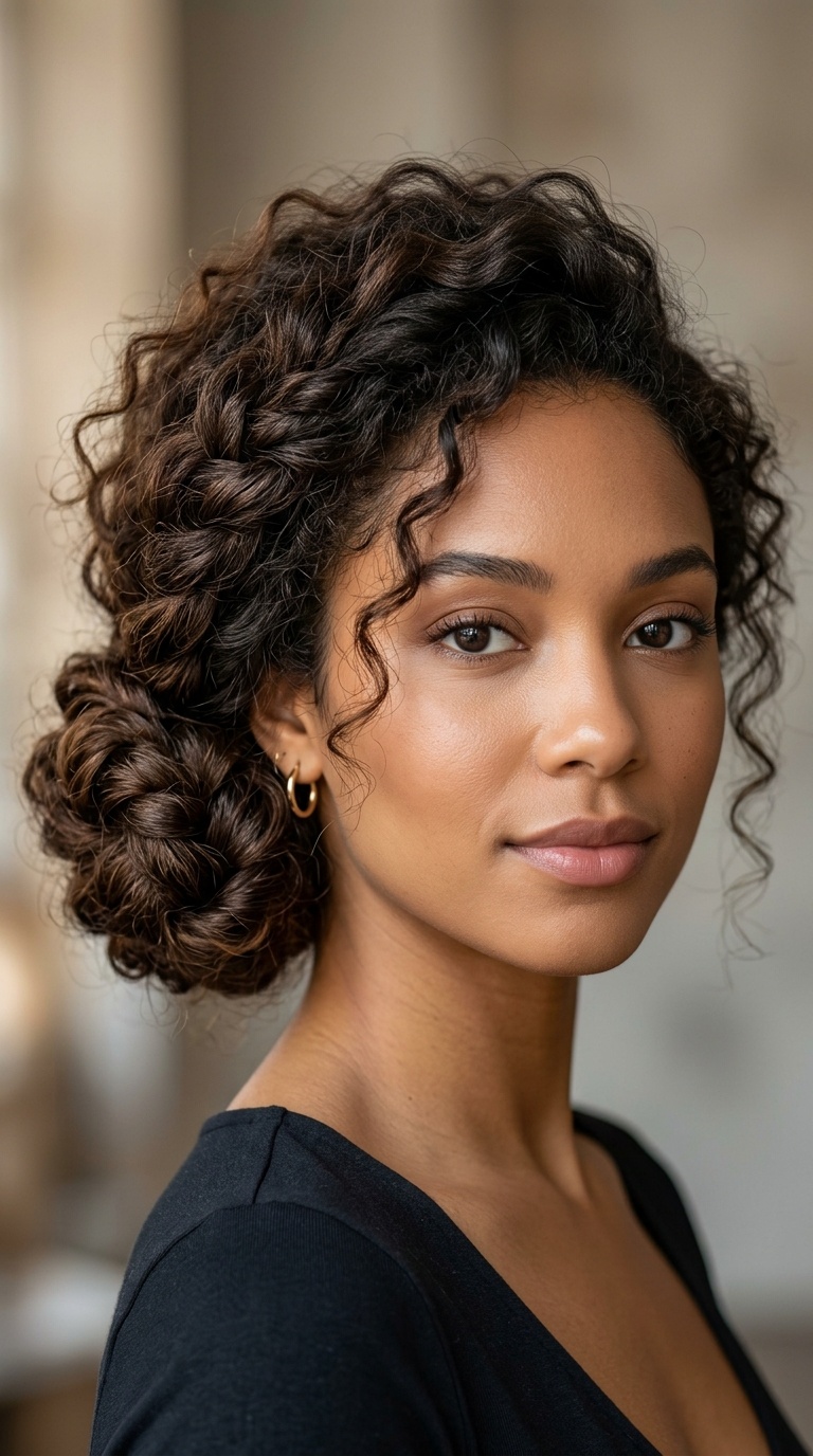 Twisted Side Chignon