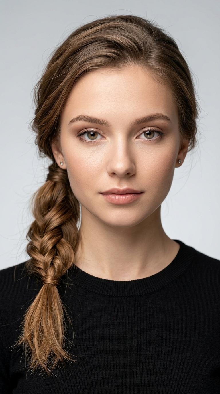 Twisted Side Ponytail