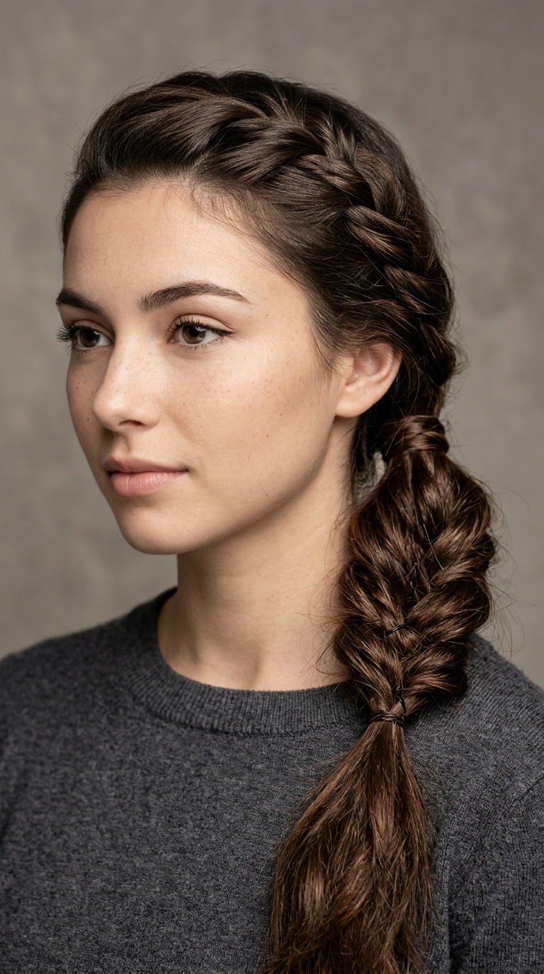 Twisted Side Ponytail