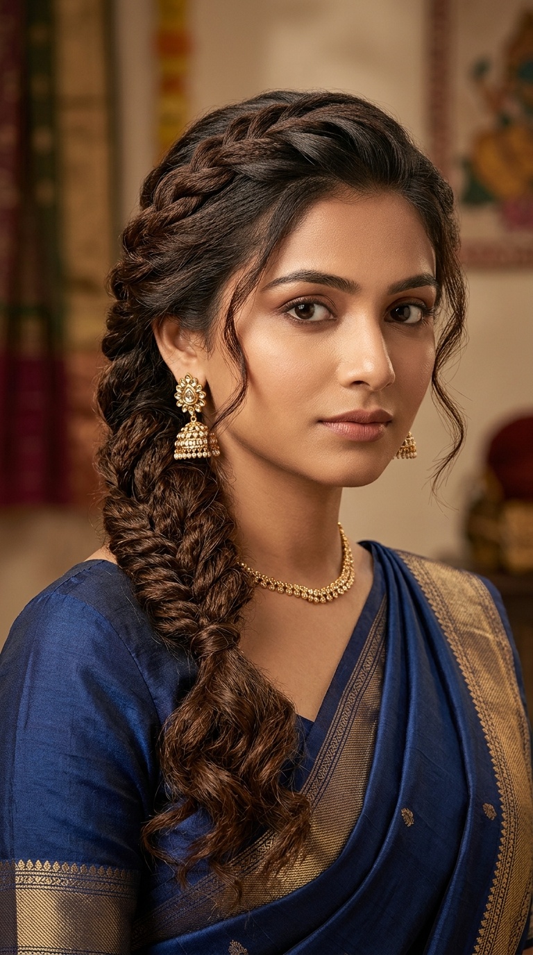 Twisted Side Tresses