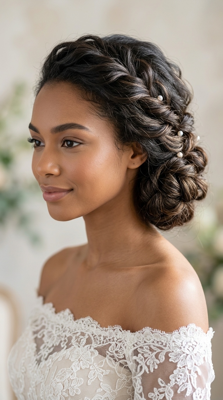 Twisted Side Updo