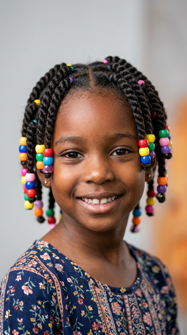 Twists with Colorful Beads