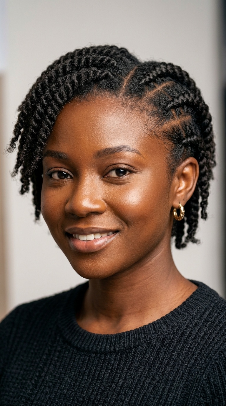 Two Patewo for Short Natural Hair