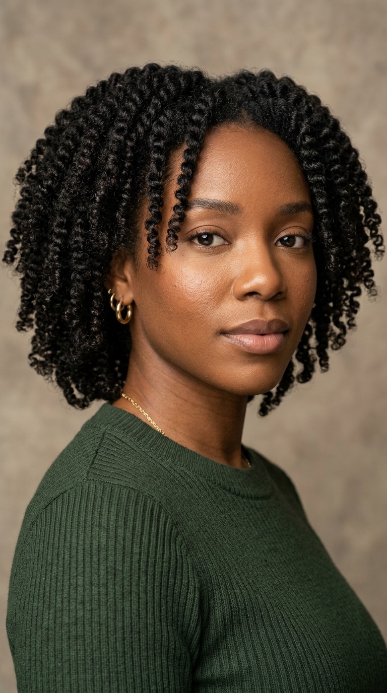 Two-Strand Twist Out