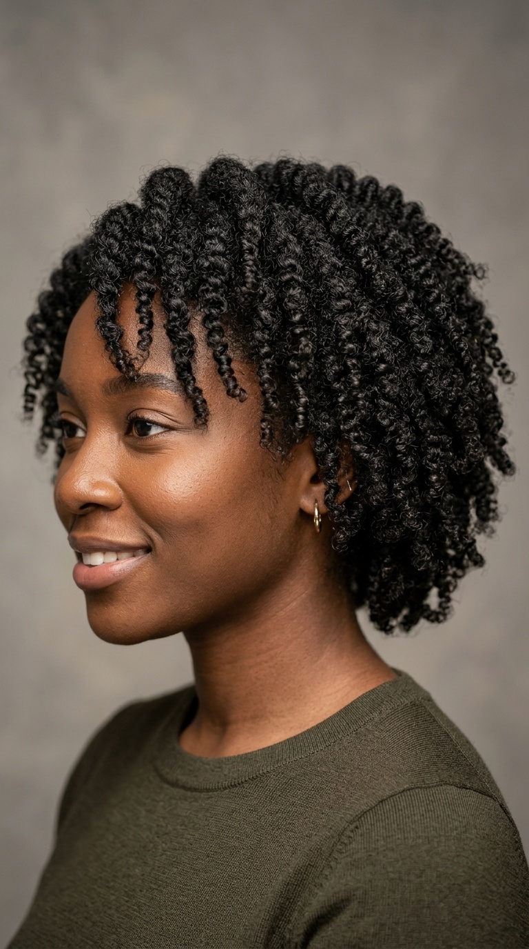 Two-Strand Twist-Out