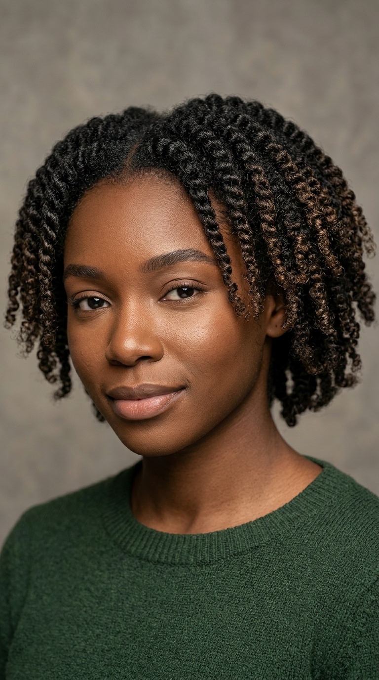 Two-Strand Twist-Out