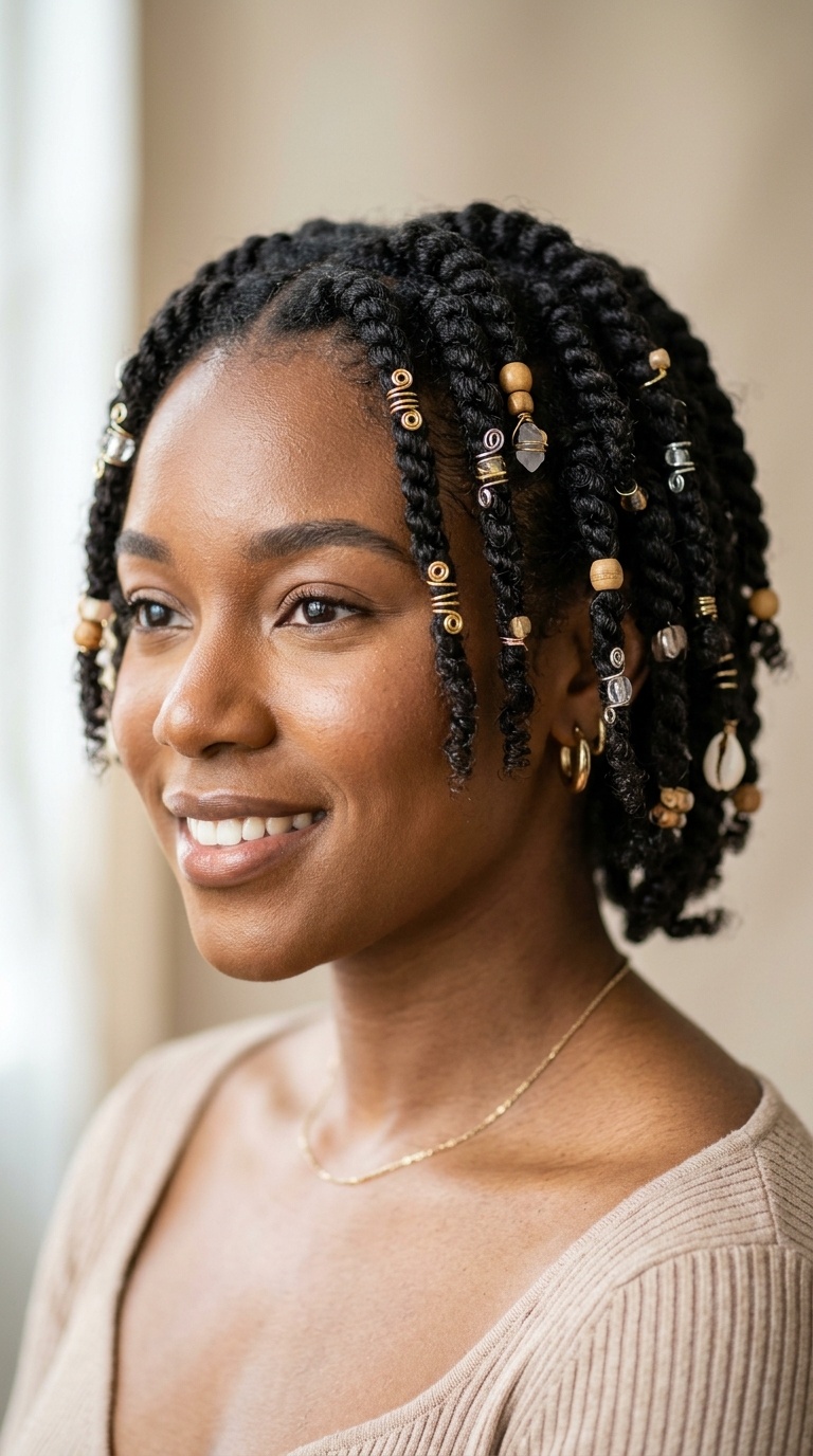 Two-Strand Twists with Accessories