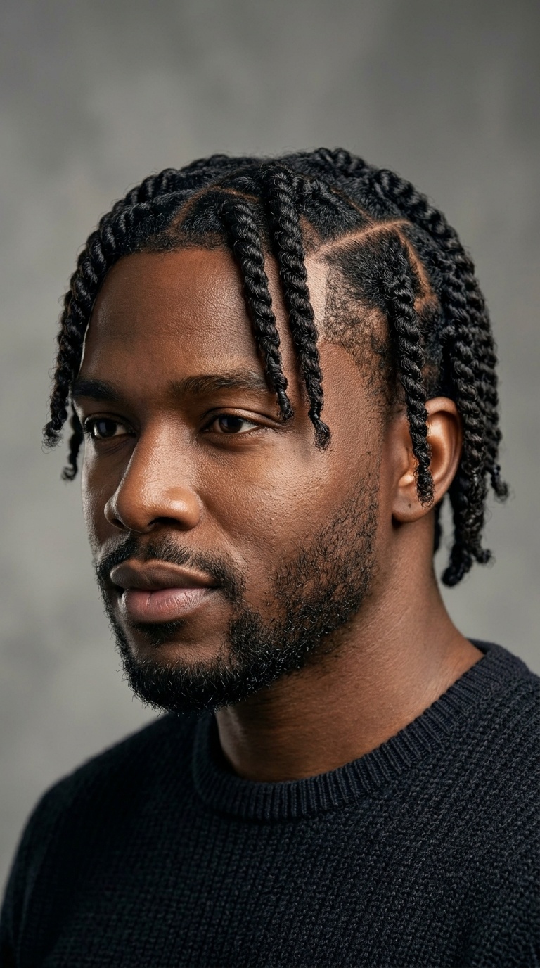 Two-Strand Twists with Hard Part